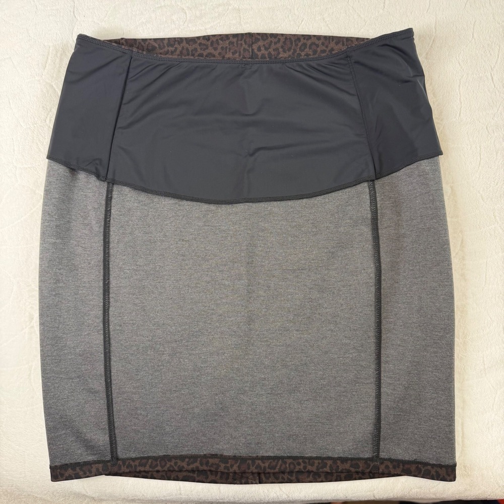 Liverpool Women 20W Cheetah Brown Animal Print Stretch Pencil Skirt LY6023Z17 - Picture 5 of 9